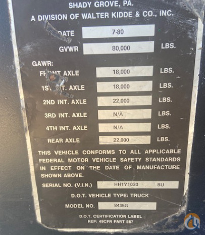 Crane for Sale in Manitoba  Crane Network image 4