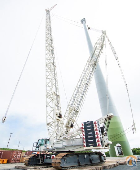 Terex Demag Cc Ton Lattice Boom Crawler Crane Crane