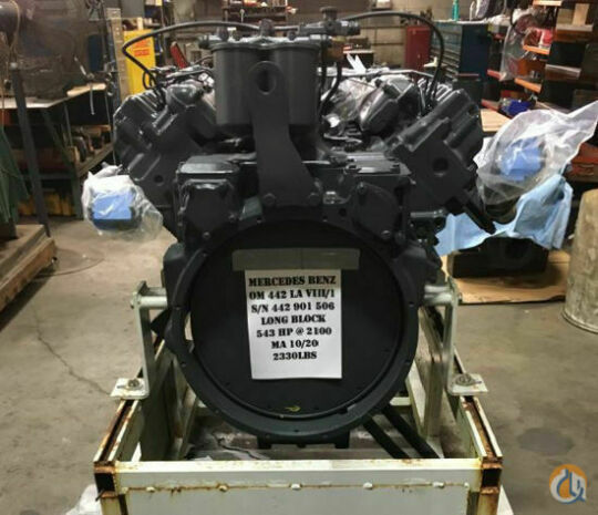 Mercedes-Benz Mercedes Benz OM 442 LA VIII1 Engines  Transmissions Crane Part for Sale in Cleveland Ohio  Crane Network image 2