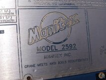 1996 Manitex 2592 S slide 5