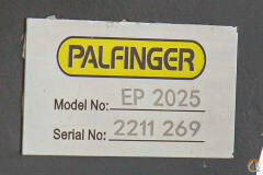Palfinger PSC 6025 Hydraulic slide 21