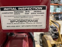 2019 Unic Spydercrane URW095 slide 7