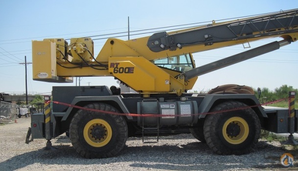Grove RT600E 50 ton Hydraulic RT Crane for Sale on CraneNetwork.com