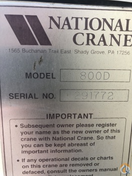  Crane for Sale on CraneNetwork.com