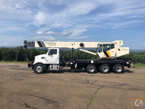 Sold 09 Sterling Lt8500 With National 1800 Series 40 Ton Crane 103 Boom Crane For In Jasper Georgia On Cranenetwork Com