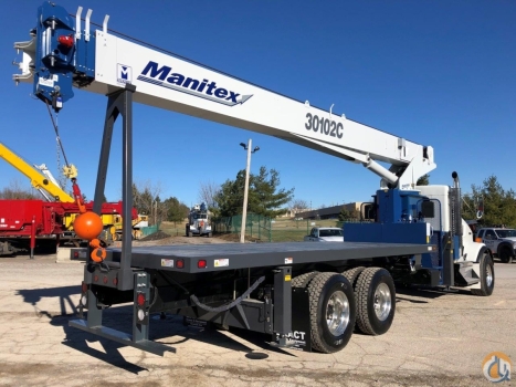 NEW 2019 Peterbilt 348 with NEW Manitex 30102C Crane for Sale in Solon Ohio on CraneNetwork.com