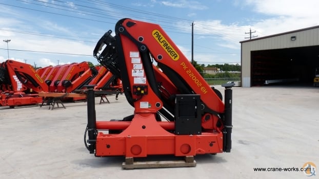 Sold New 2014 Palfinger PK 22002 EH D Knuckle Boom Unmounted Crane