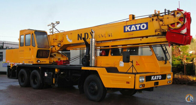 Sold 1992 KATO NK160EIII Crane for on Sold 1992 KATO NK160EIII Crane for on