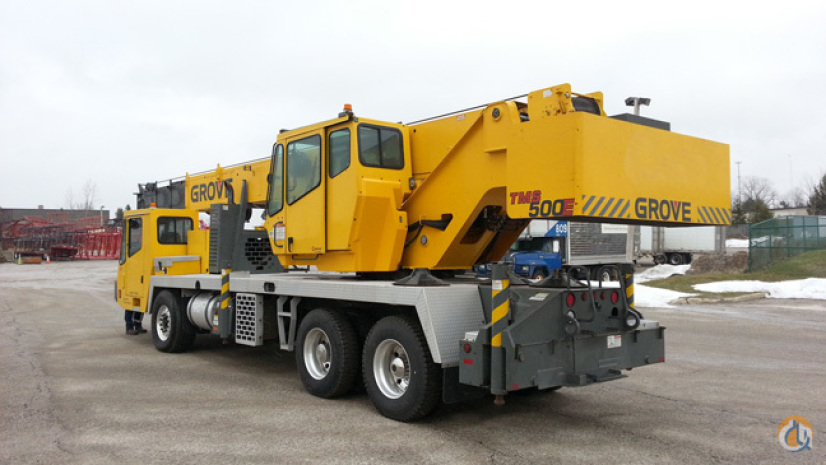 Sold Grove TMS540e 500e 40 ton hydraulic truck crane Crane