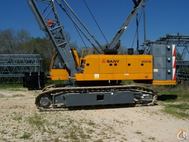 2013 Sany SCC8100 Crane for Sale or Rent in Austin Texas | Crane Network