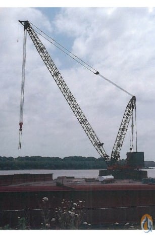 Manitowoc M-1200 Ringer Crane complete with M-250 crawler crane Crane ...