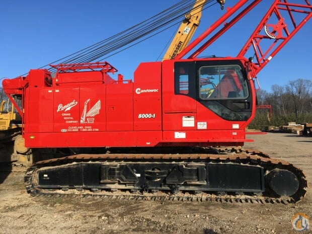 2015 MANITOWOC 8000 Crane for Sale or Rent in Cleveland Ohio | Crane ...