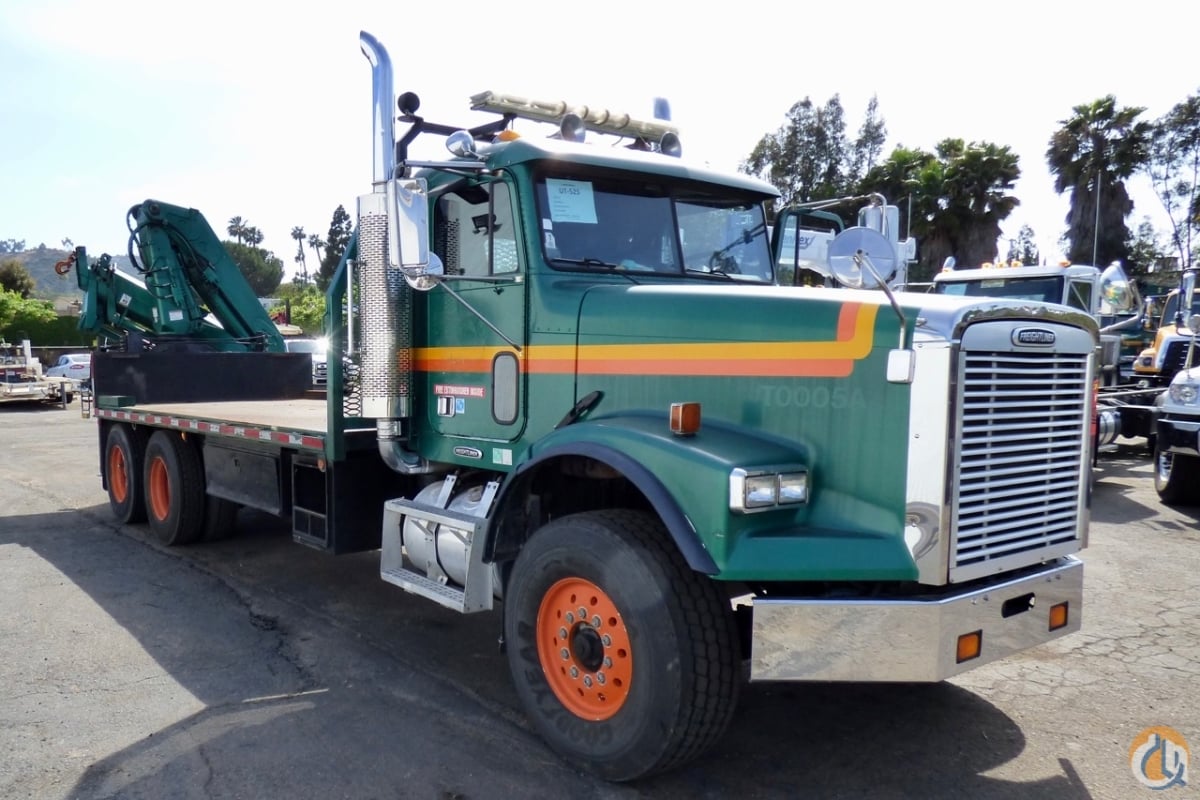 Sold Hiab 300 3 Articulating Crane Mounted To Freightliner