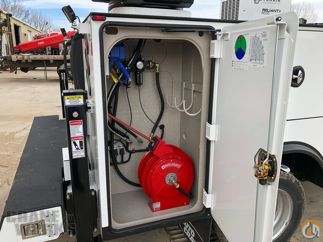 2020 Auto Crane HC8x with Titan 38 service body mounted to 2019 Ram