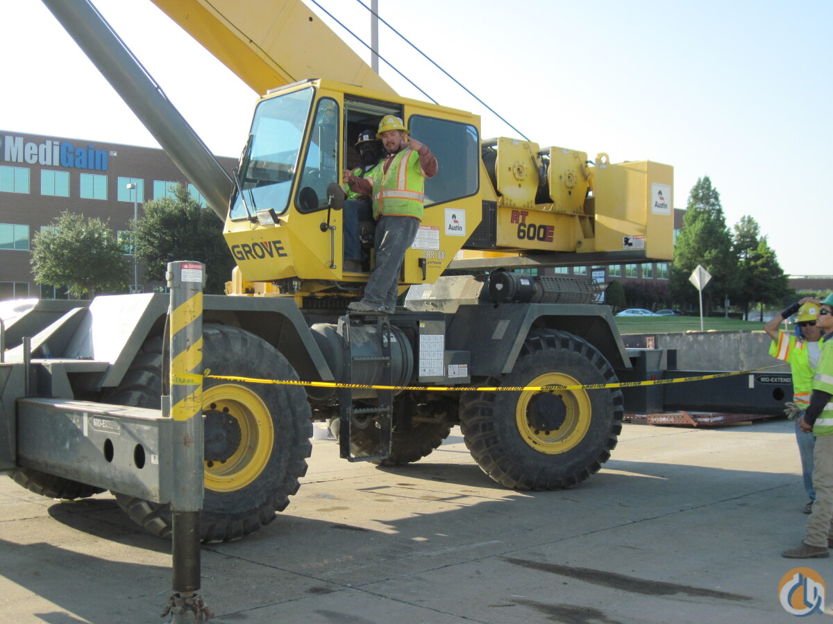 Grove RT600E 50 ton Hydraulic RT Crane for Sale on