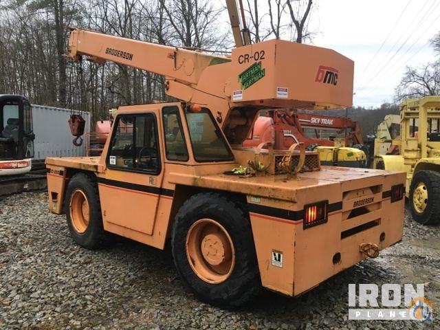 Sold 1998 Broderson IC-200-2C Carry Deck Crane Crane in Eighty Four ...