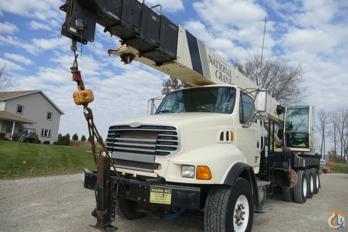 Sold National 14127A 33 Ton Crane on a 2008 Sterling ...
