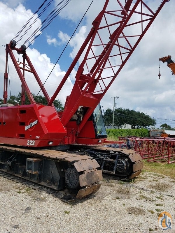 2003 Manitowoc 222 Crane for Sale in West Palm Beach Florida on ...