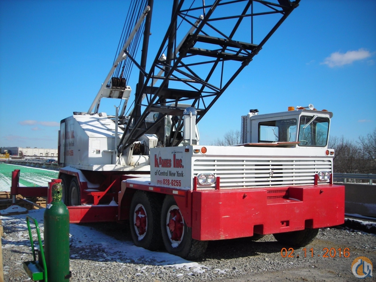 Sold Link Belt Hc Lattice Boom Truck Crane Crane In Shelbyville