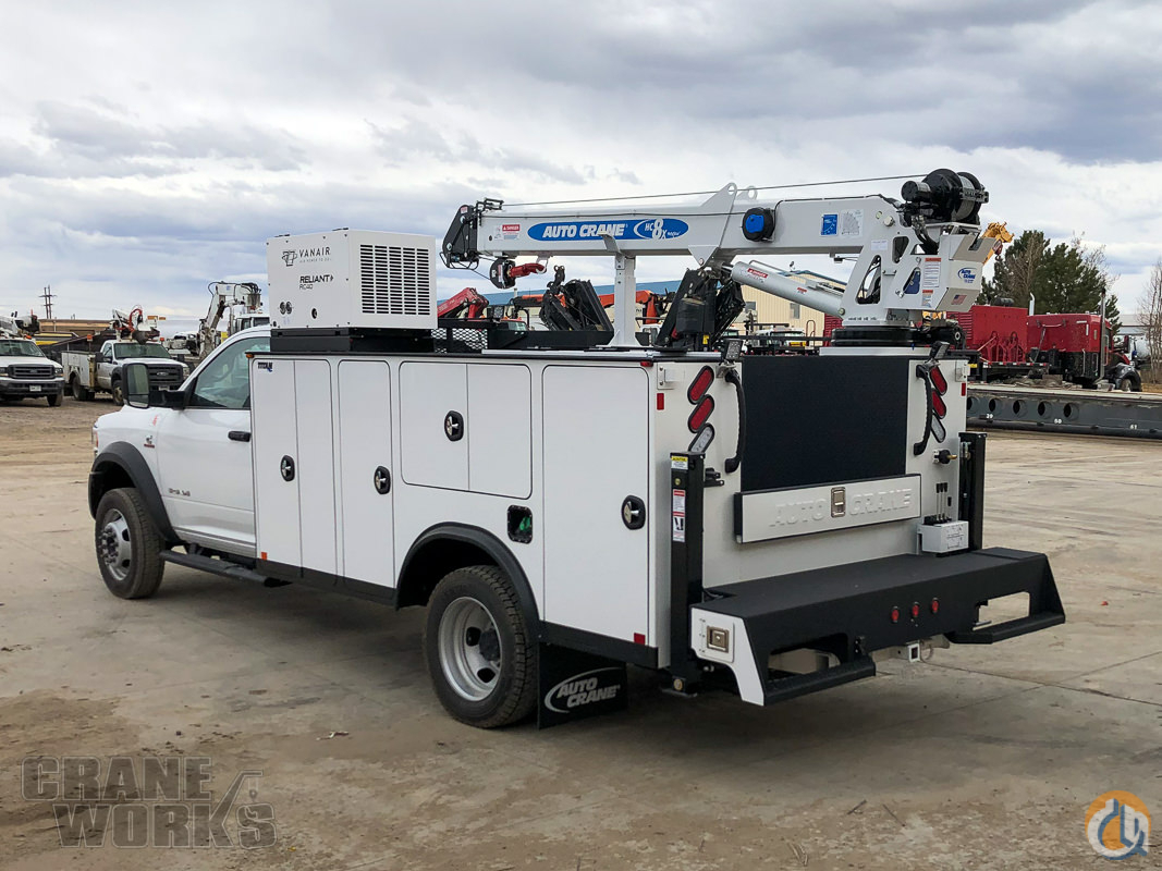 2020 Auto Crane HC8x with Titan 38 service body mounted to 2019 Ram