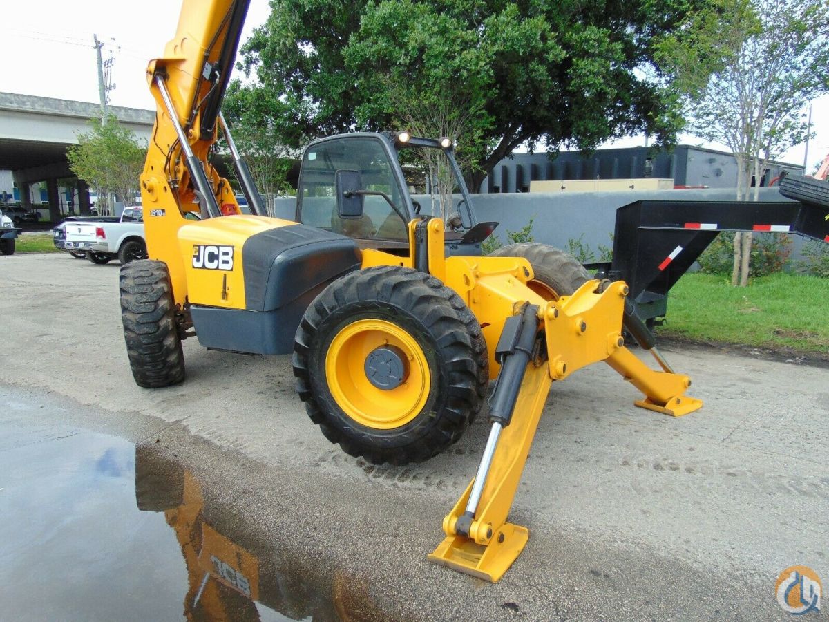 2013 JCB 51056 "10K 56 FT" TELESCOPIC FORKLIFT TELEHANDLER Crane for
