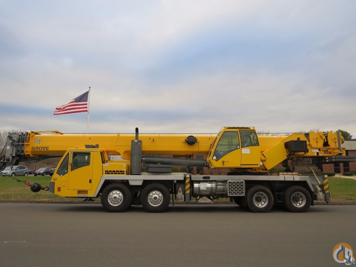 fløjl Kære Ventilere Grove TMS800E, 80 Ton Truck Crane, Full Power Boom System(Simple  Technology) Auto Transmission Crane for Sale in Baltimore Maryland | Crane  Network