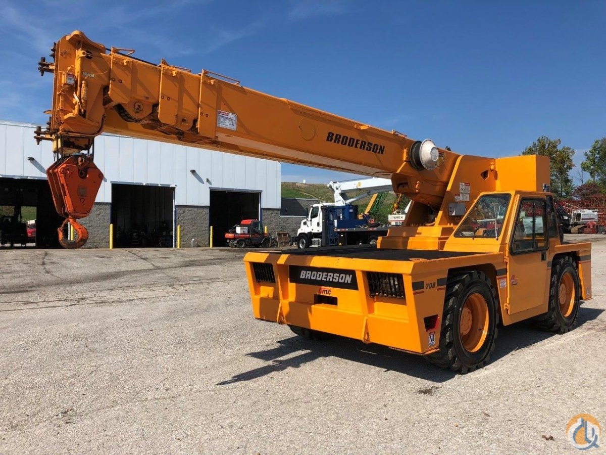 2008 Broderson Ic200 3f 15 Ton Carry Deck Crane For Sale In Solon Ohio