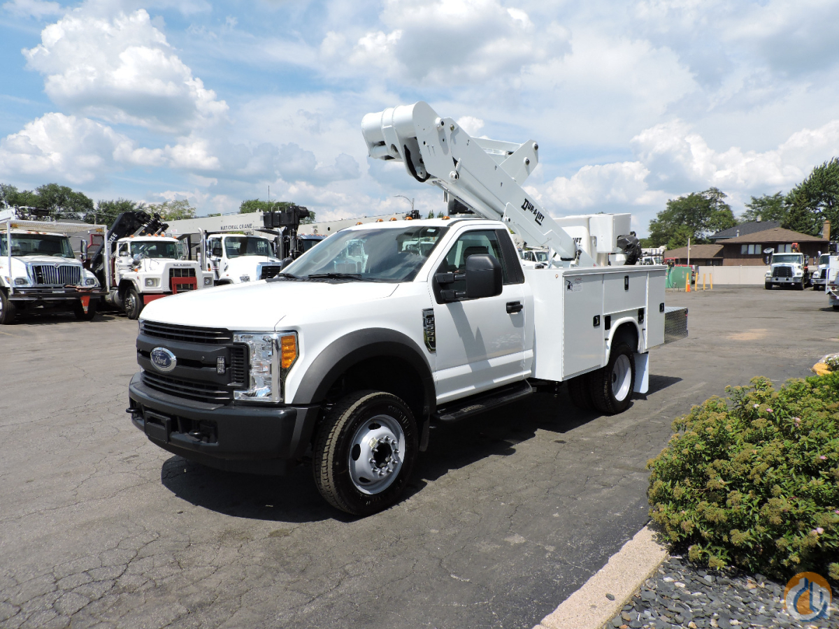Dtaxs 39fp Used Bucket Truck Ford F550 Crane For Sale In Hodgkins Illinois On Cranenetwork Com