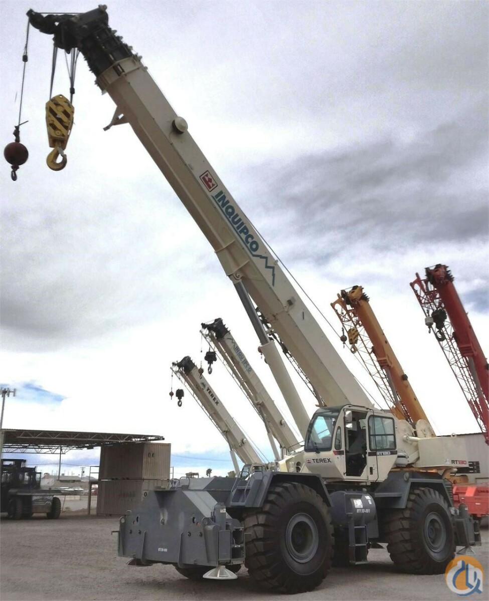 2011 TEREX RT 130 Crane for Sale or Rent in Las Vegas Nevada Crane