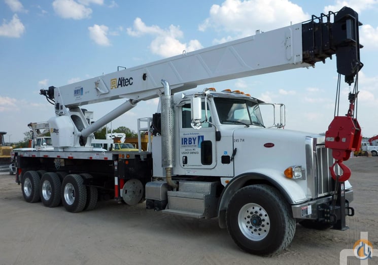 Sold 2013 PETERBILT 365 Tri Drive w/Altec AC38-127S-EJ 38 T Boom Truck ...