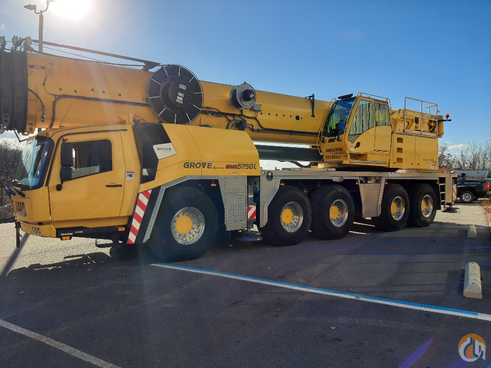 2018 Grove Gmk5250l Crane For Sale In Pittston Pennsylvania On 