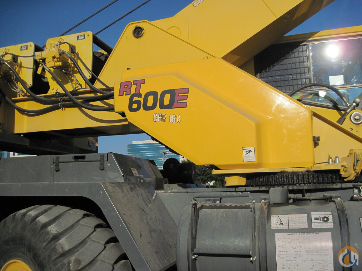 Grove RT600E 50 ton Hydraulic RT Crane for Sale on