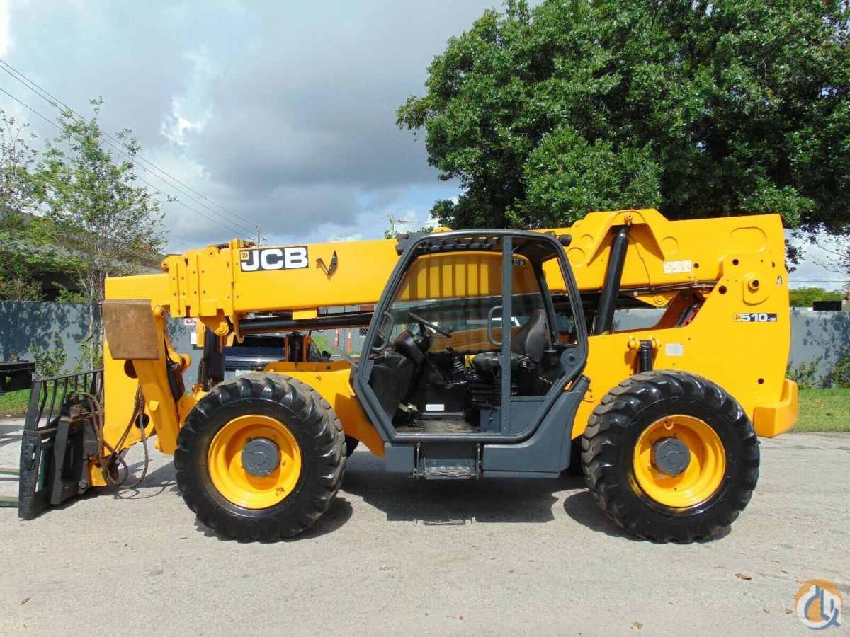 2013 JCB 51056 "10K 56 FT" TELESCOPIC FORKLIFT TELEHANDLER Crane for