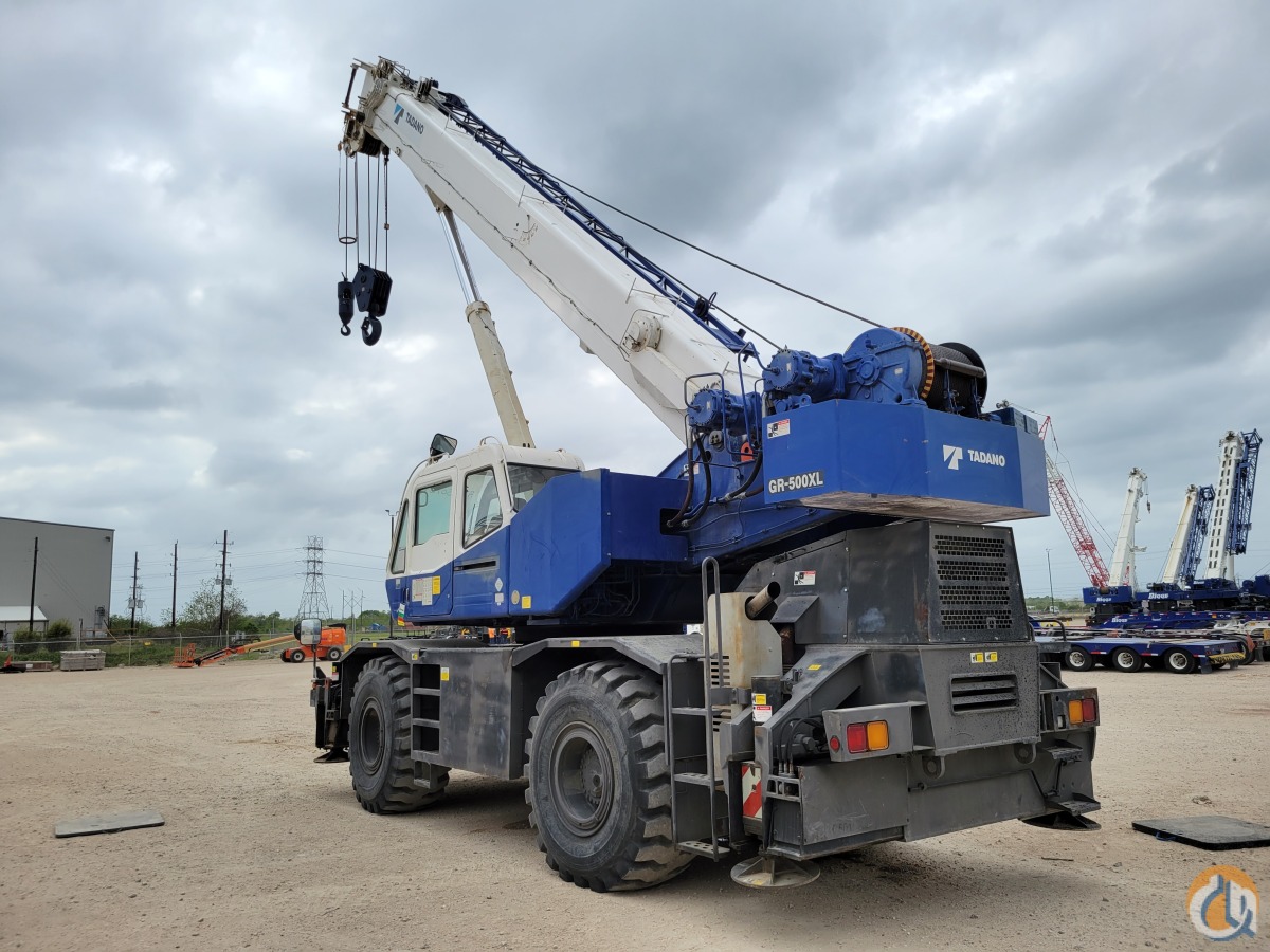 2008 Tadano GR-500XL Crane for Sale in Houston Texas | Crane Network