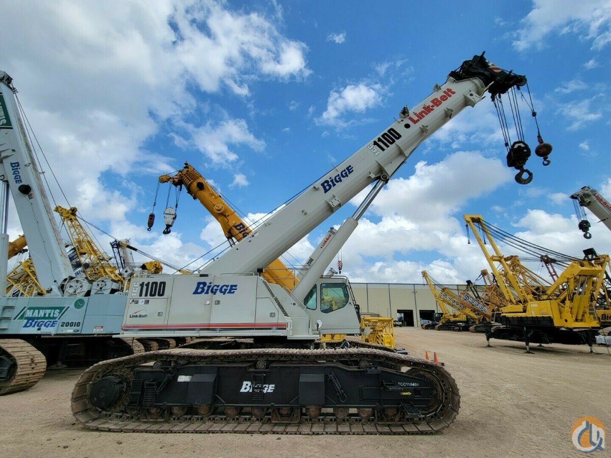 2013 Link-Belt TCC-1100 Crane For Sale In Houston Texas | Crane Network