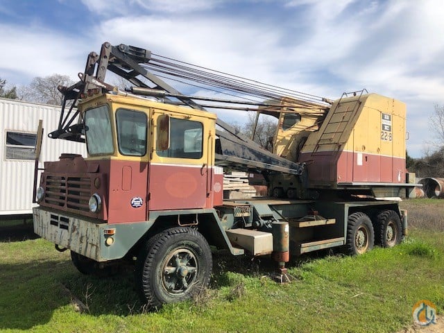 1967 Bucyrus-Erie 22-B Crane For Sale On CraneNetwork.com