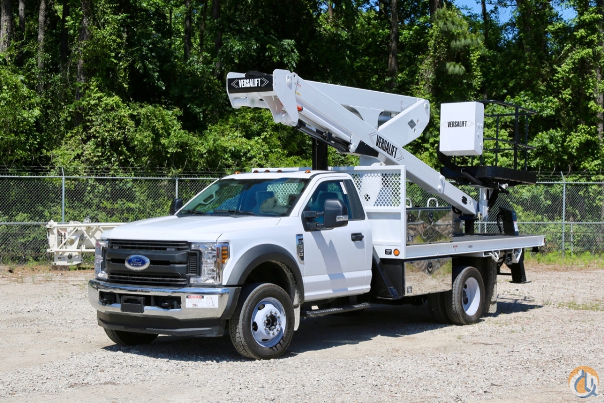 New 2019 Versalift VST 50 TN bucket truck mounted to Ford F New 2019 Versalift VST 50 TN bucket truck mounted to Ford F