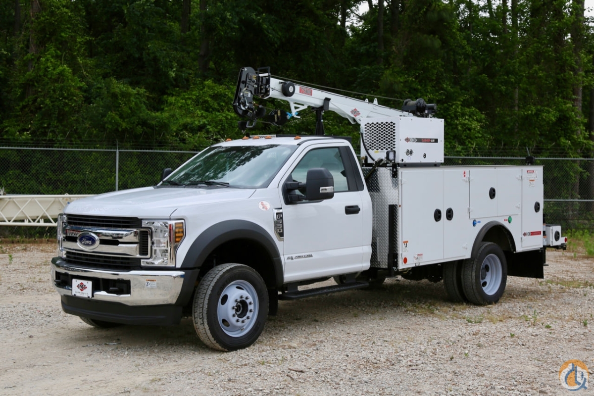 New 2019 IMT 7500 service crane mounted to Dominator I body on Ford F ...