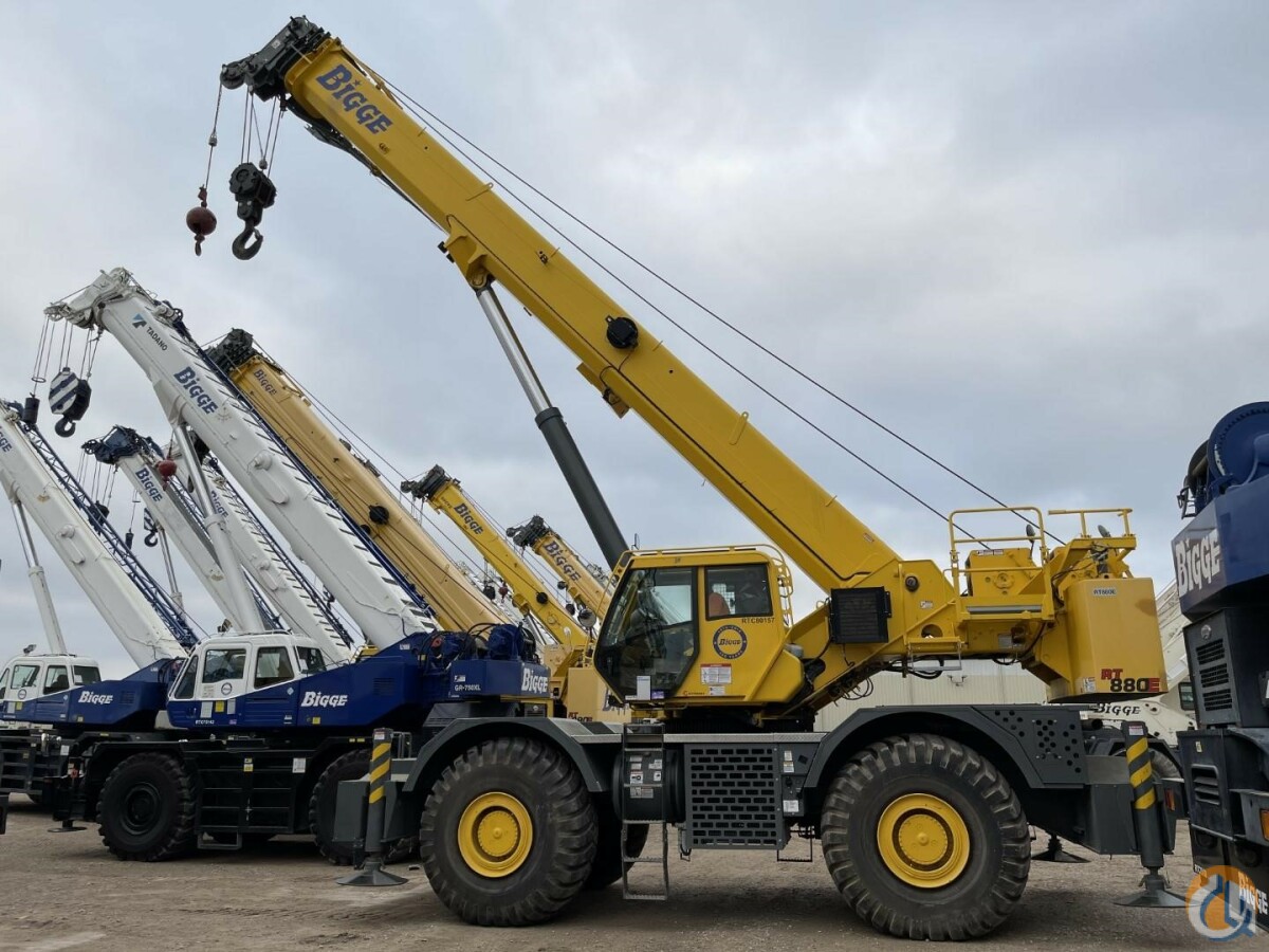 2014 GROVE RT880E Crane for Sale in Houston Texas on