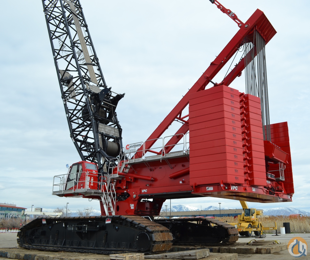 Manitowoc MLC650 Crane for Sale in Salt Lake City Utah on