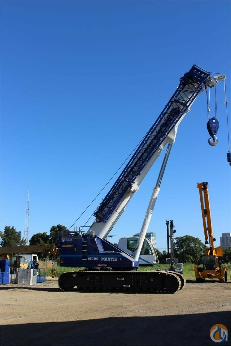 2018 TADANO MANTIS GTC-800 Crane For Sale Or Rent In Sacramento ...