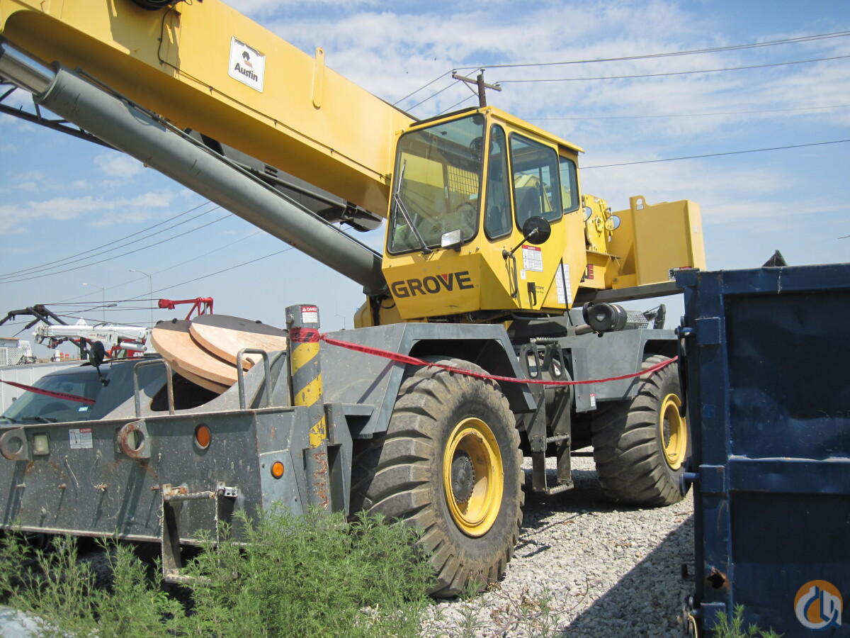 Grove RT600E 50 ton Hydraulic RT Crane for Sale in Texas | Crane Network