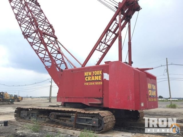 Sold 1980 Manitowoc 4100W Series 2 Lattice-Boom Crawler Crane Crane in ...