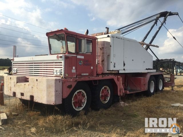 Sold 1977 Unverified Link Belt Fmc Hc 218 Lattice Boom Truck Crane