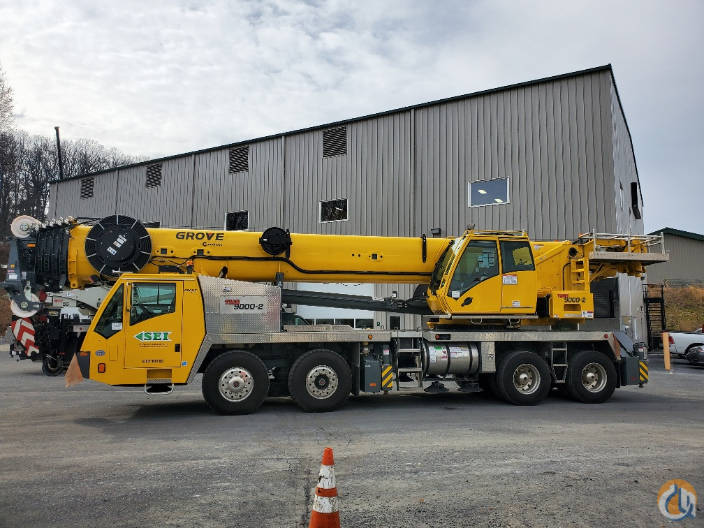 2018 Grove TMS90002 with Heavy Duty Jib Crane for Sale or Rent in