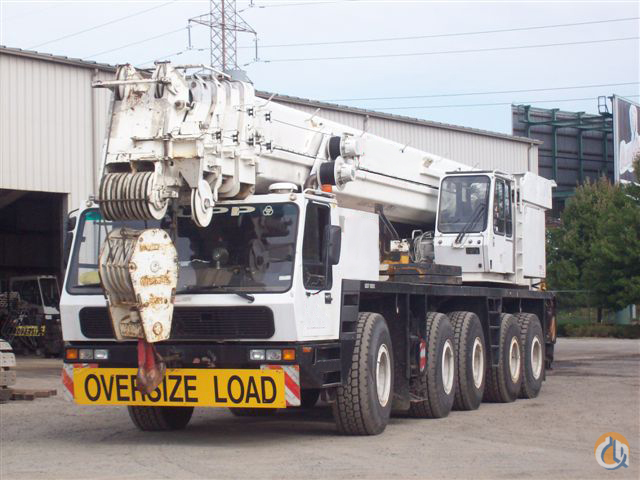 Krupp Cranes Load Chart