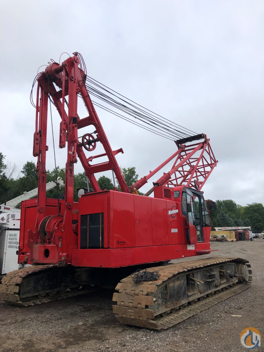 2009 Manitowoc 8000 Crane for Sale or Rent in Cleveland Ohio on ...