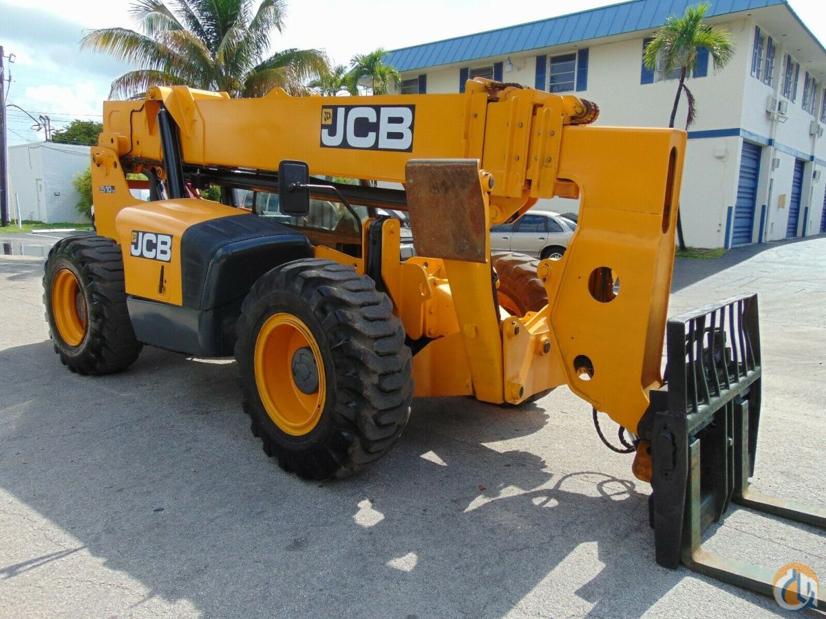 2013 JCB 51056 "10K 56 FT" TELESCOPIC FORKLIFT TELEHANDLER Crane for