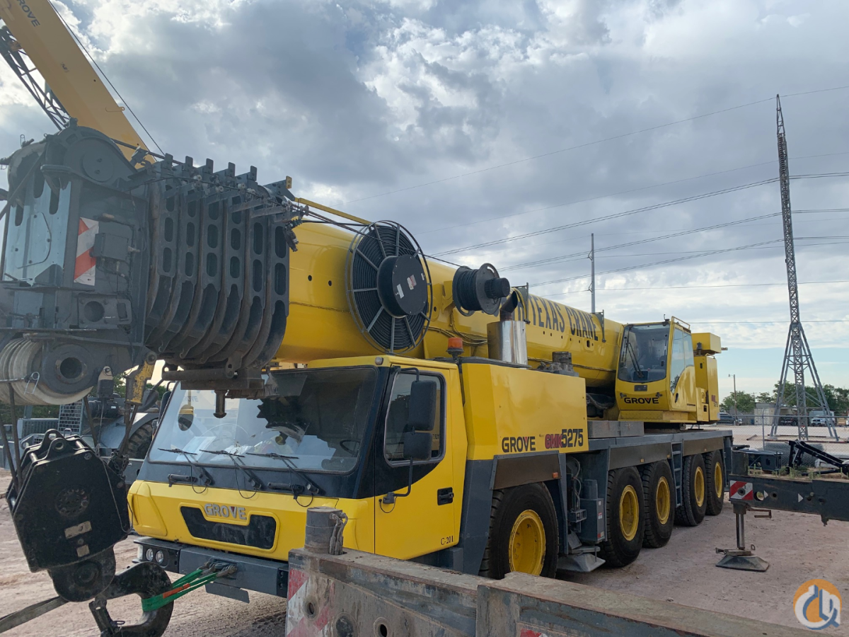 2007 Grove GMK5275 Crane for Sale in Midland Texas on CraneNetwork.com