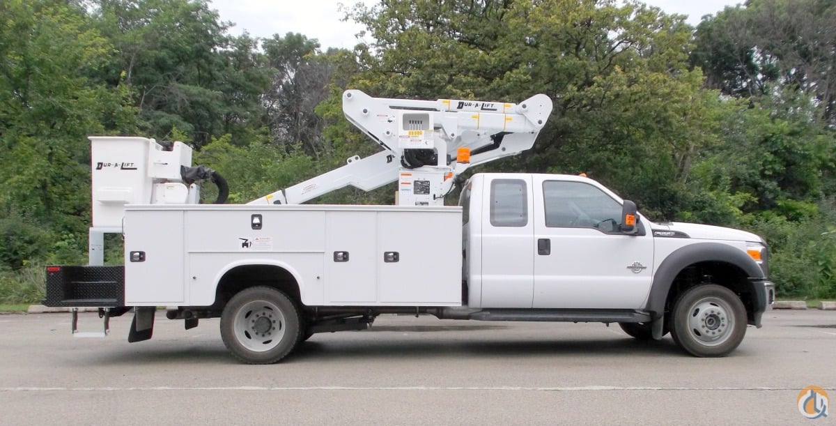 Sold Dur-A-Lift DTAX-39 Insulated Bucket Truck Crane in Lyons Illinois ...